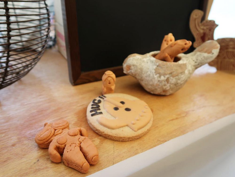 金沢　秋の空　土偶クッキー